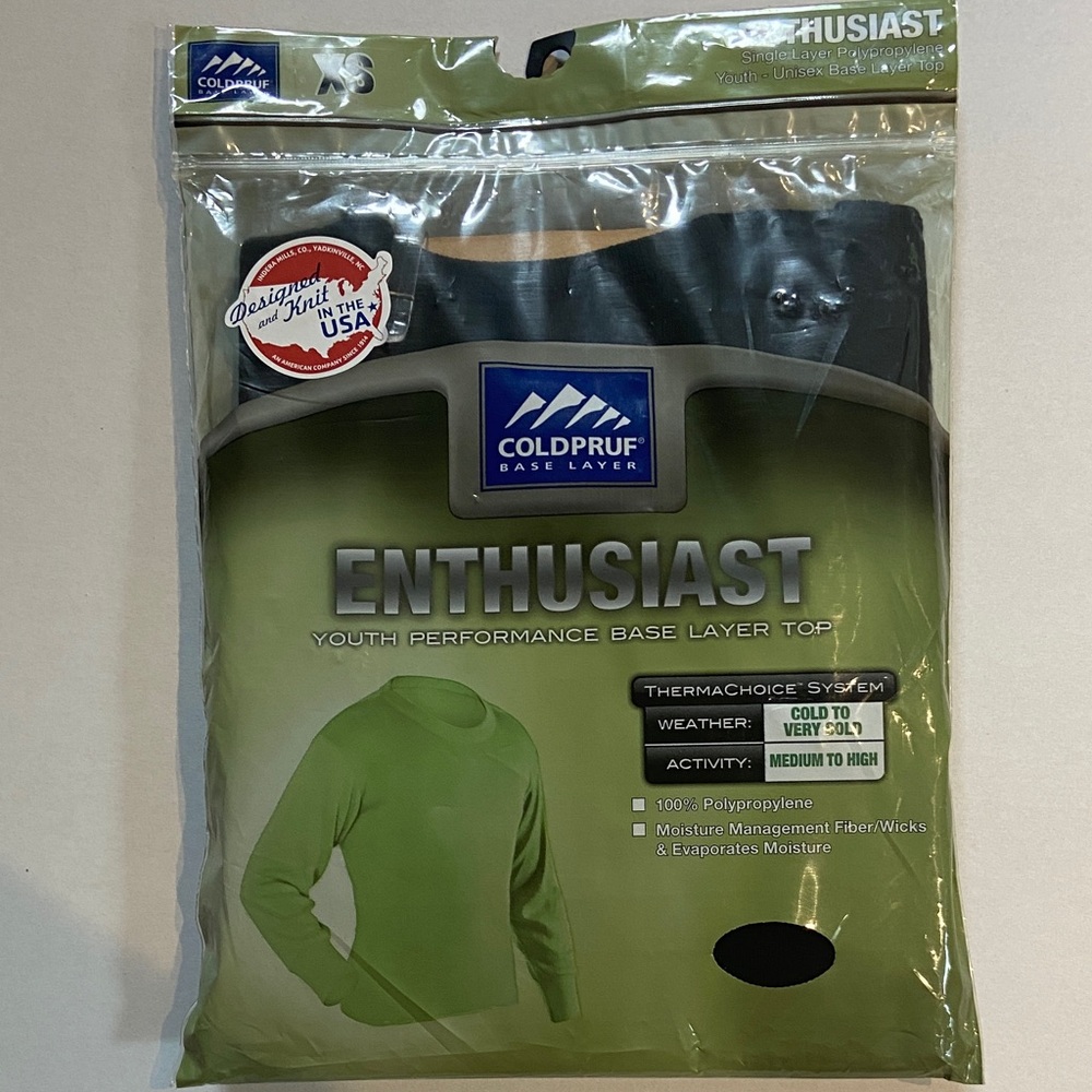 Coldpruf moisture wicking top